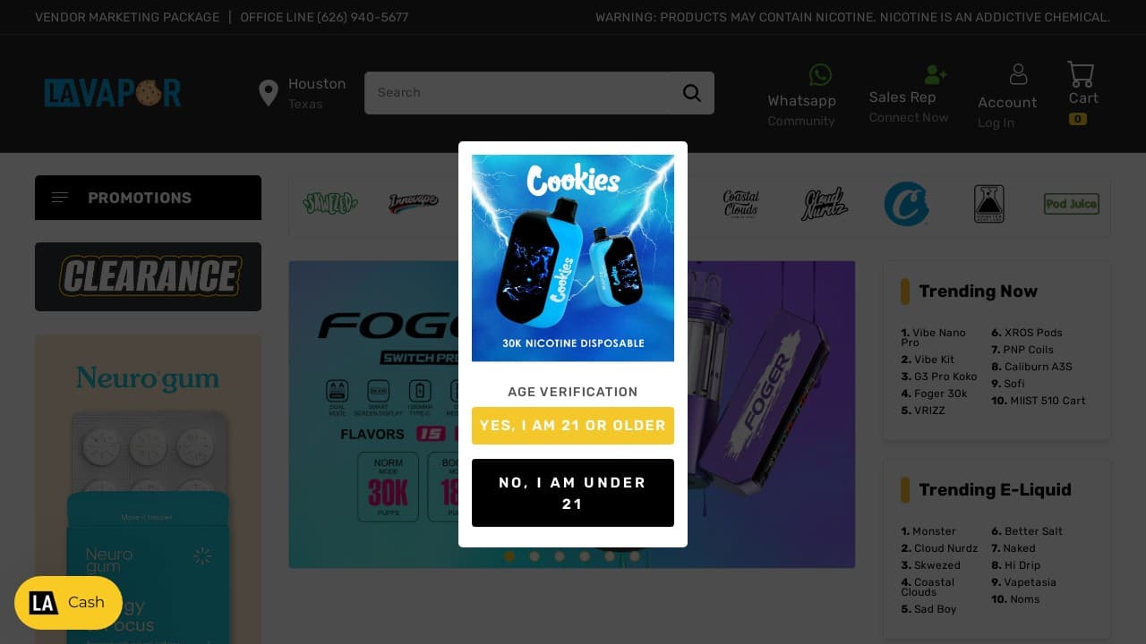 LA Vapor Wholesale